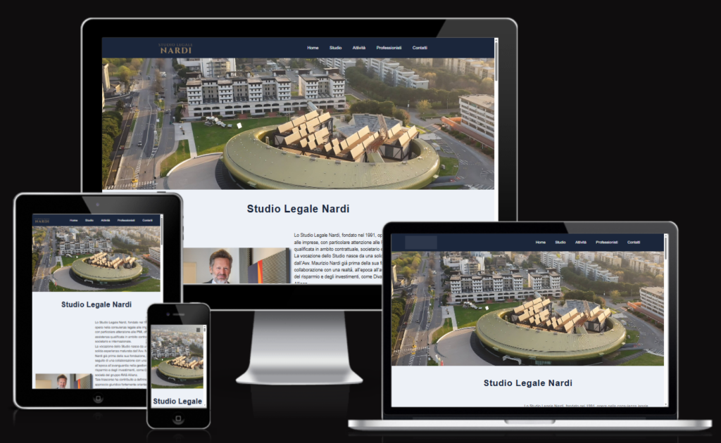 Realizzazione sito internet per Studio Legale Nardi a Prato