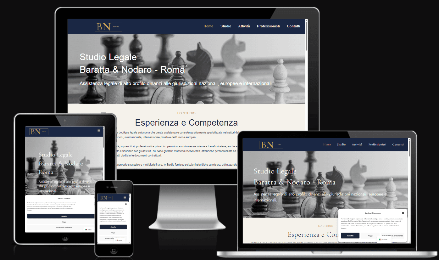Sito Web per Studio Legale a Roma | Caso Studio BNlegal Sito Web per Studio Legale a Roma | Caso Studio BNlegal