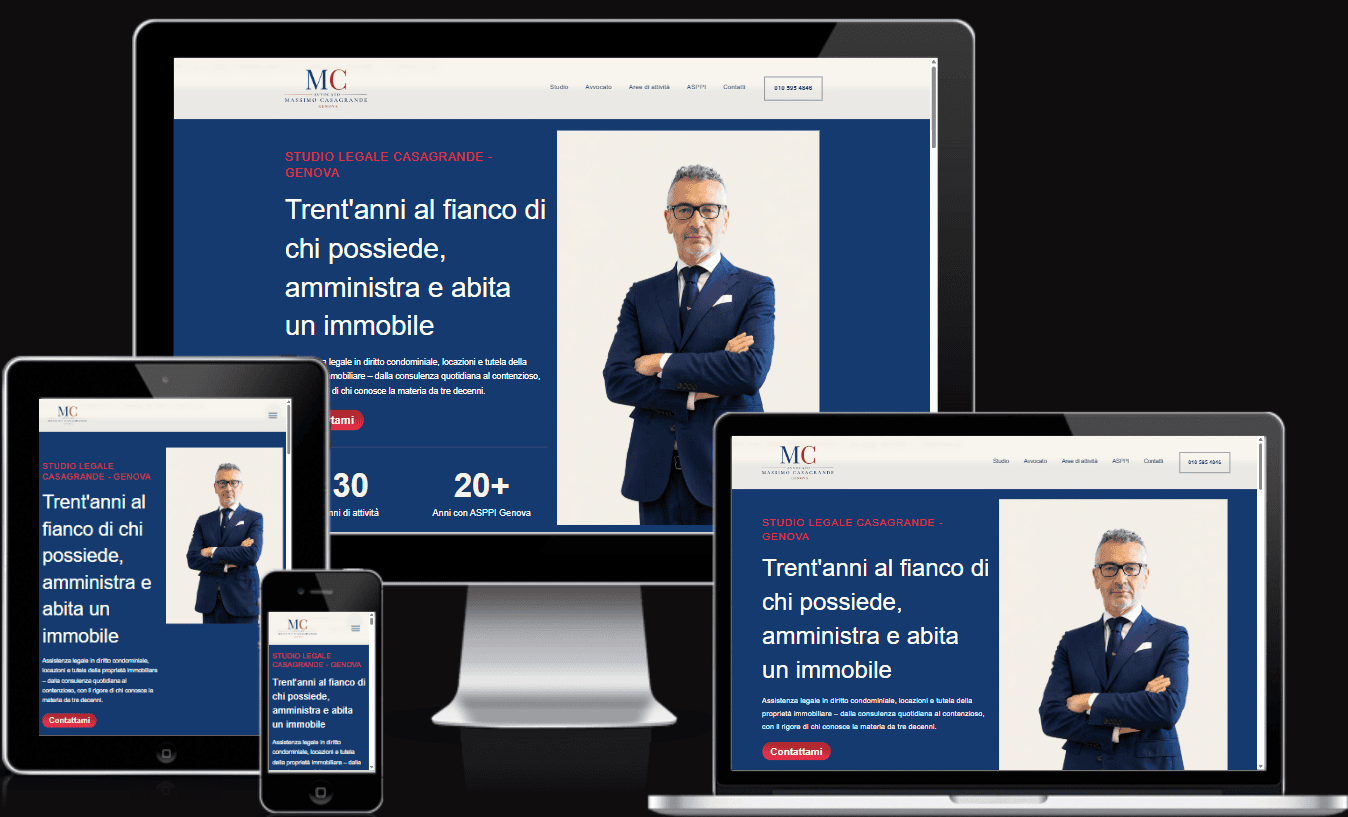 Avvocato Casagrande Genova — Sito Web, Logo e Dominio Avvocato Casagrande Genova — Sito Web, Logo e Dominio